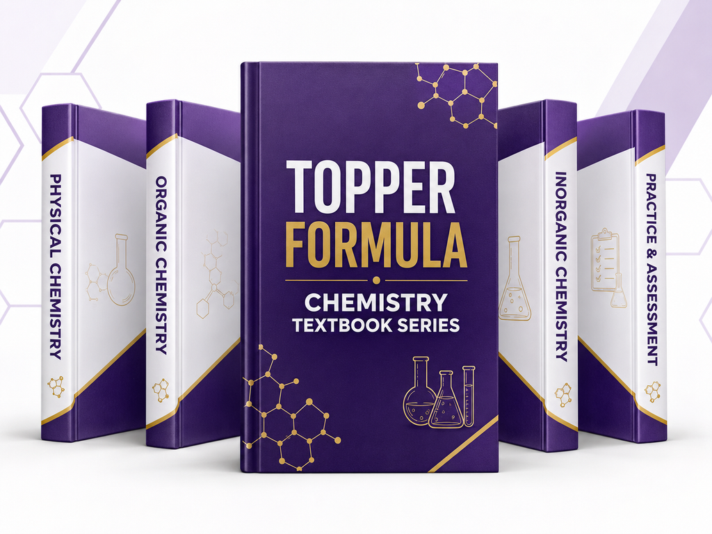 Topper Formula Chemistry Textbook Series for Physical, Organic and Inorganic Chemistry