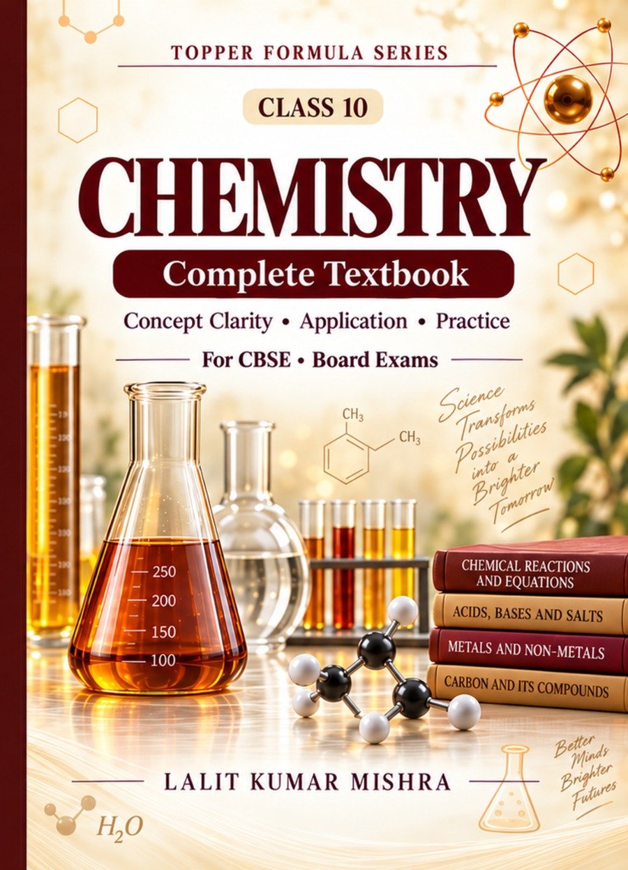 Topper Formula Class 10 Chemistry textbook by Lalit Kumar Mishra