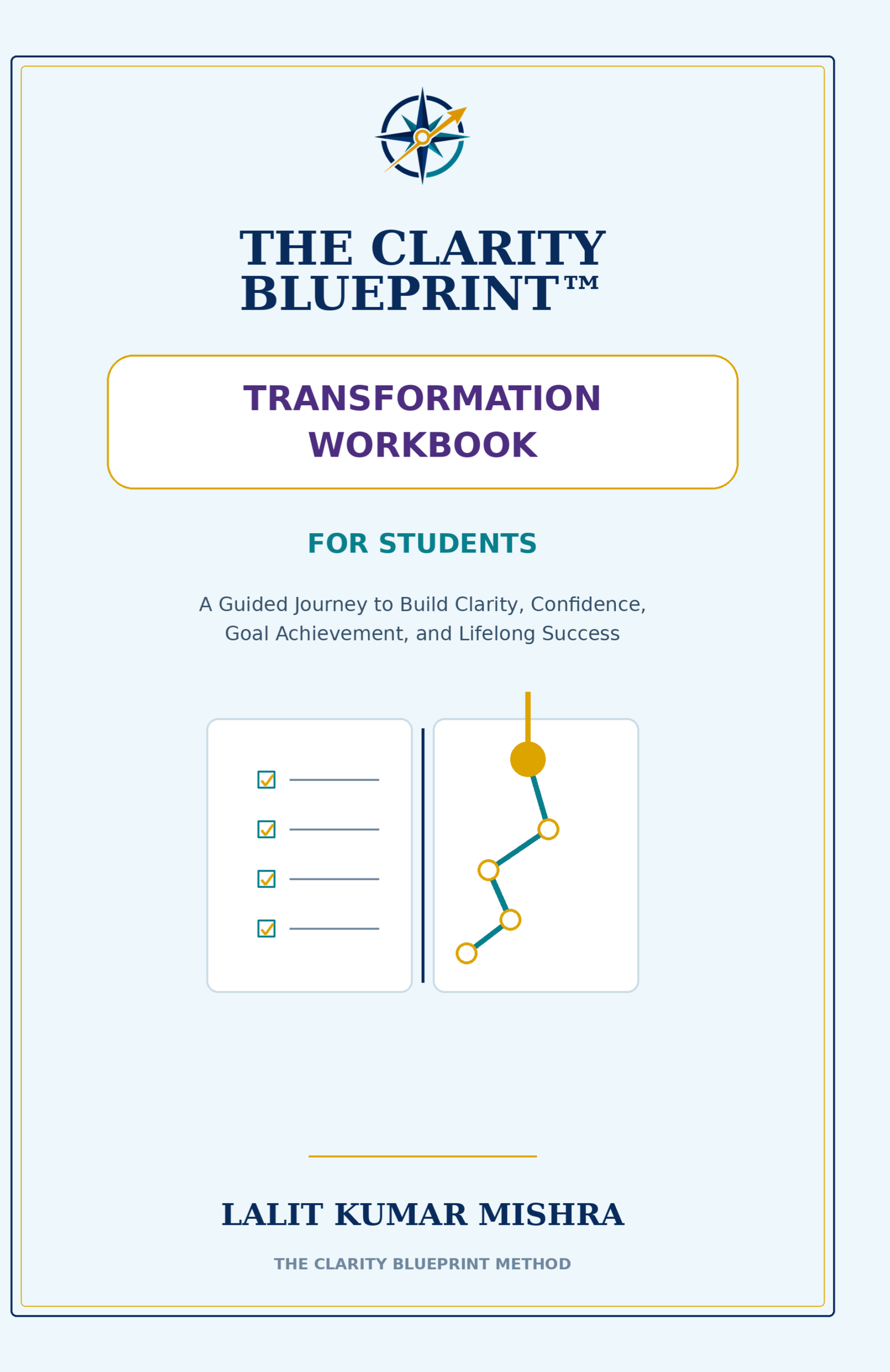 The Clarity Blueprint Transformation Workbook English edition by Lalit Kumar Mishra